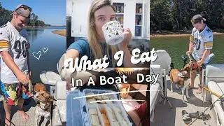 Boat Day Food & Easy Snacks | Fishing Clarks Hill Lake |  Night Routine Vlog