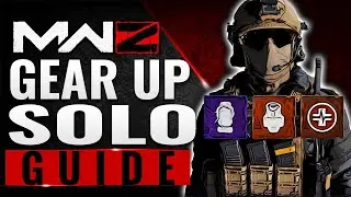 MW3 Zombies GEAR UP SOLO - Legendary Weapon, 3 Plate Vest, Pack-A-Punch - WATCH TILL THE END