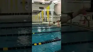 Dive practice #youtubeshort #youtube #swimming #swim #dive #practice #freestyle #fitness #vlog