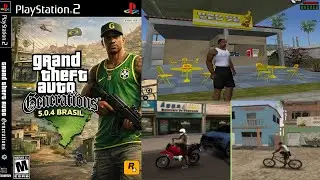GTA GENERATIONS 5.0.4 BRASIL &ndash; O MOD MAIS INSANO J&Aacute; FEITO NO PS2! DVD ISO | PLAYSTATION 2