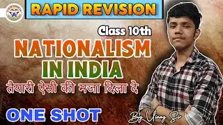 NATIONALISM IN INDIA I ONE SHOT I CLASS 10TH I NCERT I CBSE I BY VINAY SIR I PART-2