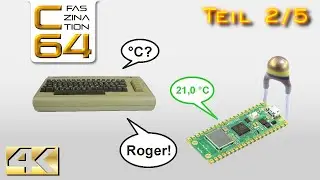🕹️ The power of UART: C64 & Raspberry Pi Pico reden Fullduplex mit 1200 Baud (2/5) #FaszinationC64