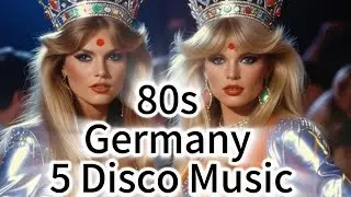 V5 | 80s Germany Disco Music | Neon Pulse of Berlin Nights | Rhythm of the neon age