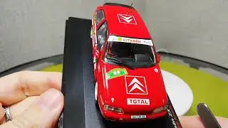 Citro&euml;n ZX 16V Rallye du Rouergue 1994 B&eacute;guin Bernard&nbsp;Chiaroni Jean-Paul Altaya 1/43 Rally Car Model