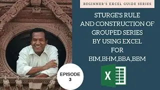 Sturge's Rule and construction of Grouped series || EP-3|| ft. Nirmal Bajracharya