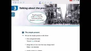 F3 English Grammar Unit 3 - talking about the present