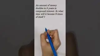 FULL VIDEO - IN THE CHANNEL ....  Compound Interest Question for SSC || WBCS || UPSC CSAT