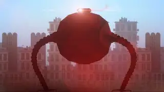 Омни-дроид на детской площадке Melon
