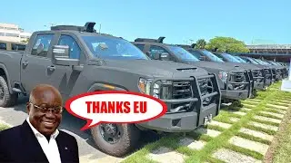 EU Donates 105 Armoured Vehicles to Ghana to Combat Sahel Terror Threat