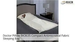 Doctor Pillow BK3635 Compact Antimicrobial Fabric Sleeping Bag