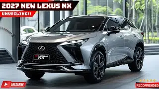 Встречайте совершенно новый Lexus NX 2027 года &mdash; молчаливое оружие Lexus против BMW и Mercedes!