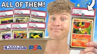 I Graded All Of My Call of Legends Pokemon Cards!