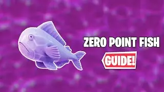 Fortnite ZERO POINT FISH GAMEPLAY - FISHING GUIDE (SUMMER UPDATE)