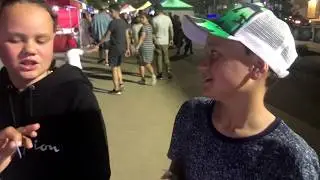 Kids Having Fun with Wacky Whistles