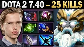 Zeus Pro Mid with 25 Kills and Kaya & Yasha - Gameplay Dota 2