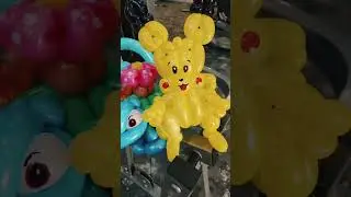 Balloon Pokemon!!! #Misty #Pokemon #MistyCosplay #BalloonDress #balloonCosplay