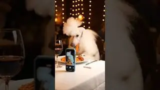 Influencer Dog Gets The Shot Then Ruins It 🍝🐩