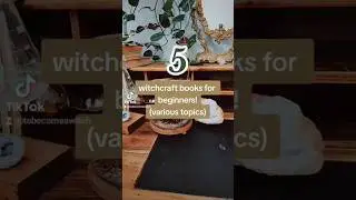 5 Witchcraft books for beginners! (Various topics) ✨🍄