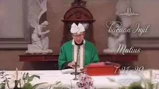 Injil dan Homili Matius 7:21-29 menghidupi Kitab Suci bukan menghafal ayat dan menghafal teks KS.