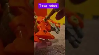 T-Rex robot toy #dinosaur #jurassicworld #toys #DinosaurToys #RobotDino #ToyReview #DinosaurFans