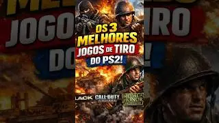 Esses S&atilde;o os 3 MELHORES Jogos de Tiro do PS2! 🎮🔥
