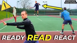 How To Read The Ball And React Like A Pro #tennis