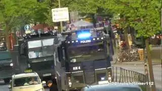 WaWe 10000 + WaWe 9000 + SW 4 + LeBfKw + GruKw Polizei Hamburg