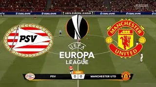 FIFA 21 | PSV Eindhoven vs Manchester United | UEFA Europa League | Full Gameplay