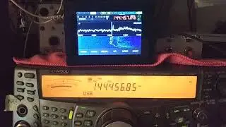 Malachite SDR as universal panadapter via rigctl (Hamlib)