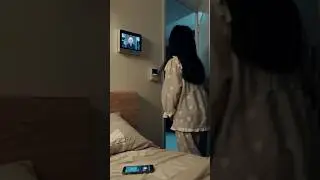 Security Cam Captures Ghost Woman at the Door | Terrifying Real Footage