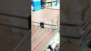 Wine bottle stacking conveyor line  #linkconveyors
