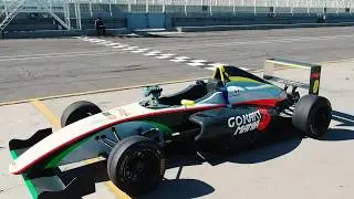 Eloy Sebastian Testing F4 at Puebla, Mexico