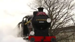 Santa Specials at the Bluebell Railway Friday 23 Dec 2016
