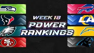 NFL Week 18 Power Rankings