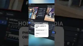 ПОДКЛЮЧИТЕ КАМЕРУ ТЕЛЕФОНА К OBS, СМОТРИТЕ ПОЛНОЕ ВИДЕО ПРЯМО СЕЙЧАС👇👇 ПО 