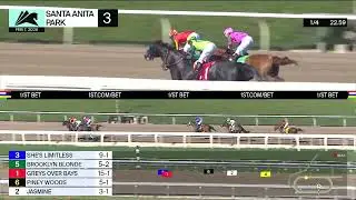 Piney Woods wins Race 3 on Saturday, February 7 at Santa Anita Park