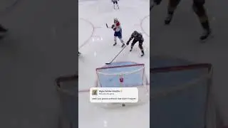 Not how he drew it up 😅 (via GoldenKnights/X) #shorts