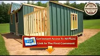 How to Build a Classic 12x14 Tool Shed [Simple Green DIY Guide]