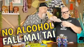 Fall Non-Alcoholic Mai Tai with Tiki with Ray The (Almost) Perfect NA Tiki Cocktail