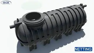 HORIZONTAL SEPTIC TANK 2500L