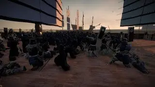 New ships in Shogun 2 - Cinematic battle scene #06