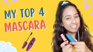 ನನ್ನ TOP 4 Mascara | Affordable Mascara In India | Mascara Review |  Nidhi Kannada Vlogs