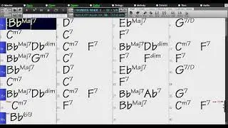 BACKING TRACK - I WONDER WHERE MY BABY IS TONIGHT (Walter Donaldson, Gus Kahn) Bb 210 BPM SWING