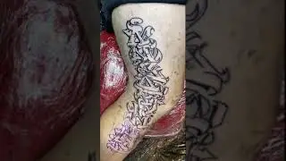 Wild style Graffiti tattoo - Graffiti tattoo - graffiti piece - tattoo Timelapse &ldquo;One Of A Kind&rdquo;
