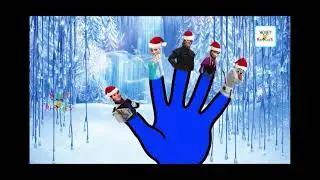 Frozen (Christmas) Finger Family by Honey Rhymes