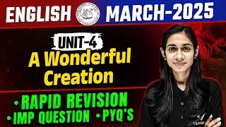 Std 10 English Unit 4 IMP Rapid Revision 🔥 | Board Exam 2025 IMP Revision | Dhruvi Maam