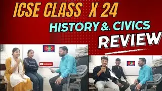 Review 2024 🔥History & Civics paper | DBC SHOW | ICSE Board Class 10th #dipaksir #icseboardexam2024