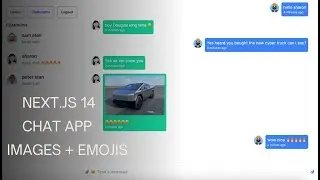 Let's build a chat app with next js and firebase (text , image & emoji's)