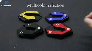 Foot Side Stand Pad Plate Kickstand Enlarger Support Extension For Yamaha XSR900 2015-2021