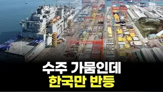 조선 수주 37% 줄었는데 한국만 웃는다